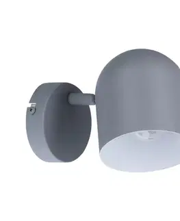 Nástěnná lampa 1X40W E27 matně šedá AZURO