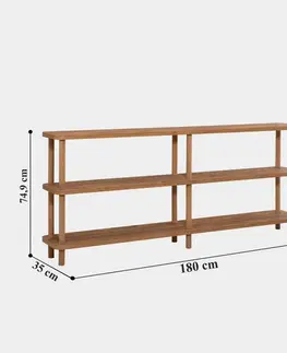 Regál Zen Atlantic Pine