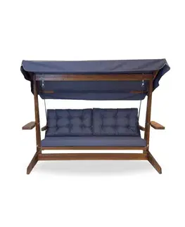 Garden Triple Swing Chair Viva 2400 - Anthracite