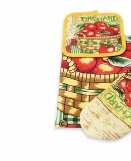 PROHOME - Chňapka sada 3dílná, různe dekory