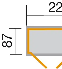Dřevěný zahradní domek 357 Weka