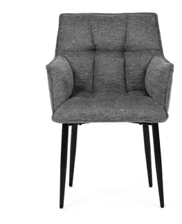 Sada jídelních židlí DCH-J2139 GREY2, 2 ks