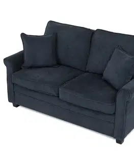 Dvoumístná pohovka ASB-4170 BLUE2, manžestr, modrá