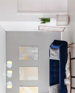 Nástěnná lampa Azuro E27 bílá