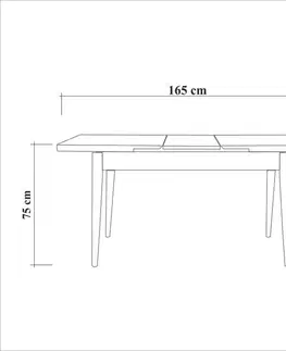 Extendable Dining Table Vina - Atlantic