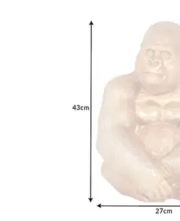 Dekorační socha gorila ZHAM Dekorhome