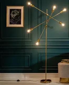 Stojací lampa GITEGA Dekorhome