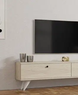 TV stolek Paris - Travertine