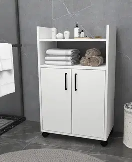 Víceúčelová skříňka Tiraks - White