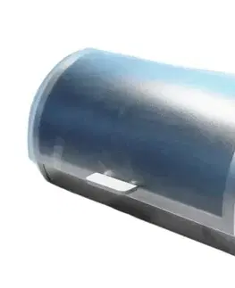 PROHOME - Chlebník nerez a plast 40x17x25cm