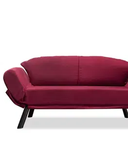Dvoumístná rozkládací pohovka Genzo - Maroon