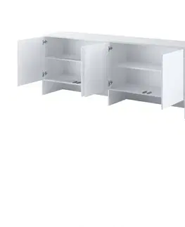 Dig-net nábytek Nástavec pro sklápěcí postel Lenart BED CONCEPT BC-10p | bílý lesk