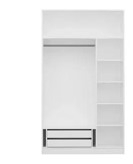 Šatní skříň Kale 235 - White