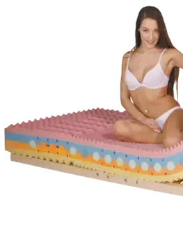 Sendvičová matrace BRIGITA + 1x polštář Lukáš ZDARMA Dřevočal