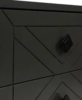 Noční stolek Luna Anthracite
