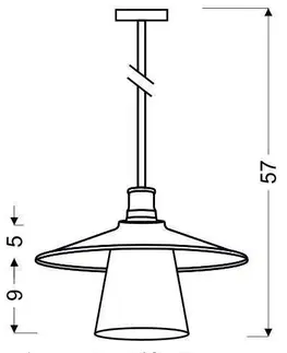 Závěsná lampa LOFT Candellux
