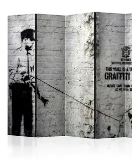 Paraván Banksy - Graffiti Area Dekorhome
