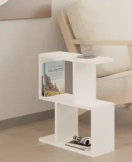 Odkládací stolek Zet White