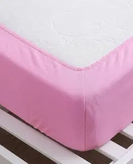 4Home Jersey prostěradlo IDEAL růžová, 60 x 120 cm, 60 x 120 cm