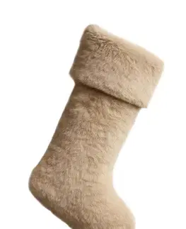 Christmas Stocking Pelush - Beige