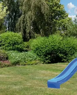 Dětský domeček se skluzavkou Dekorhome