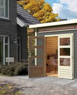 Dřevěný zahradní domek KANDERN 6 Lanitplast