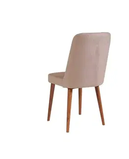 Jídelní set s rozkládacím stolem a židlemi (5 kusů) Vina 0900 - 4 - Walnut, Stone