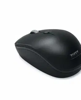 PORT CONNECT bezdrátová myš COMBO PRO, černá