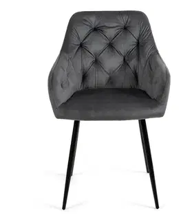 Jídelní židle BOUDOIR šedá