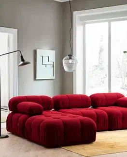Taburet Bubble Pouffe - Red