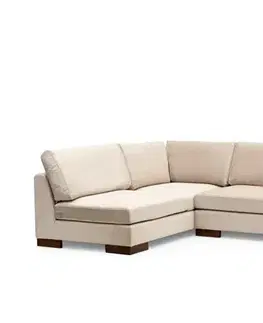 Rohová sedací souprava Tulip Corner Left Without Pouf - Beige