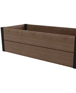 Keter Vyvýšený záhon hnědá, 106 x 32 x 50 cm, S