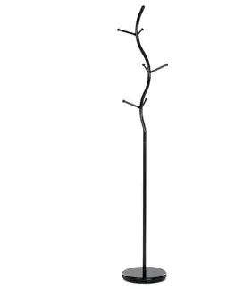 Kovový věšák 80003-09 BK Bork černý mat, 181 cm
