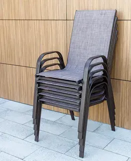Stohovatelná zahradní židle ALDERA Tempo Kondela