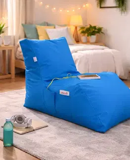 Sedací vak Daybed, světle modrá