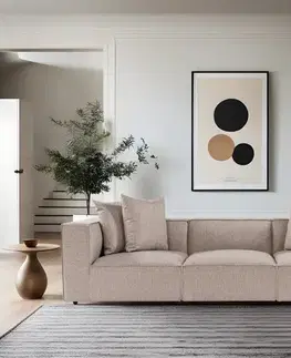 Trojmístná pohovka Sora 3 - Sand Beige