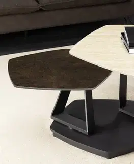 Otočný konferenční stolek LAROS Dekorhome