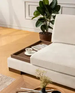 Rohová sedací souprava Tulip Corner Right Without Pouf - Beige