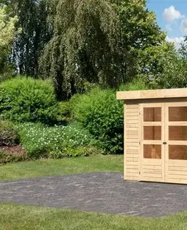 Dřevěný zahradní domek RETOLA 4 Lanitplast