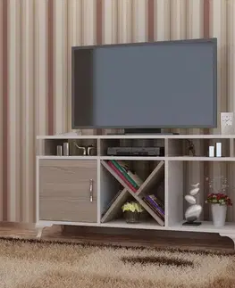 TV stolek Ay - White, Cordoba