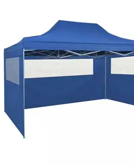 Skládací nůžkový party stan s bočnicemi 3x4,5 m Dekorhome
