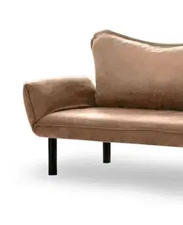Dvoumístná rozkládací pohovka Chatto - Light Brown