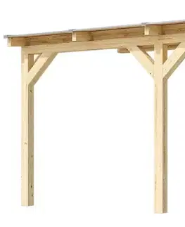 Dřevěná zahradní pergola 672 Weka