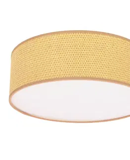 Stropní lampa SFONDO 2, 38 cm, bílá, 2x40W, E27, stínidlo frappé