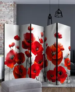 Paraván Poppies in the Moonlight Dekorhome