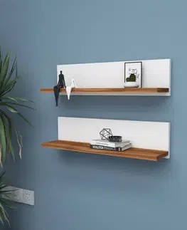 Nástěnná police Shelf - White