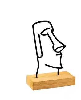 Dekorativní předmět Moai - Black