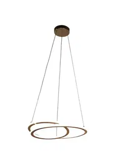 EDEN lampa wisząca złoty 32W LED 3000, 4000, 6000K osłonka biała