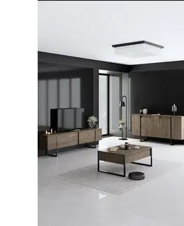 Skříňka Luxe Walnut and Black