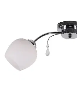 Stropní lampa Zachera 2x40W E27 bílá